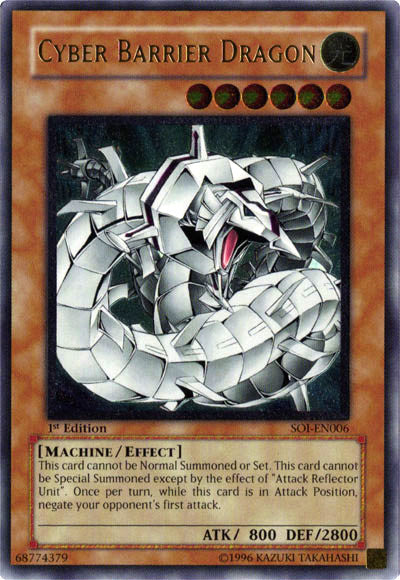 Cyber Barrier Dragon (UTR) [SOI-EN006] Ultimate Rare | Galactic Gamez