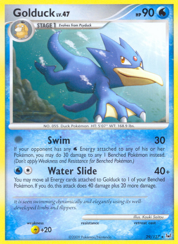 Golduck (29/127) [Platinum: Base Set] | Galactic Gamez