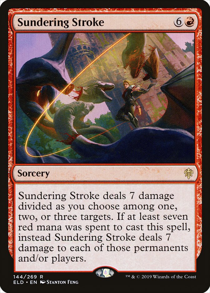 Sundering Stroke [Throne of Eldraine] | Galactic Gamez