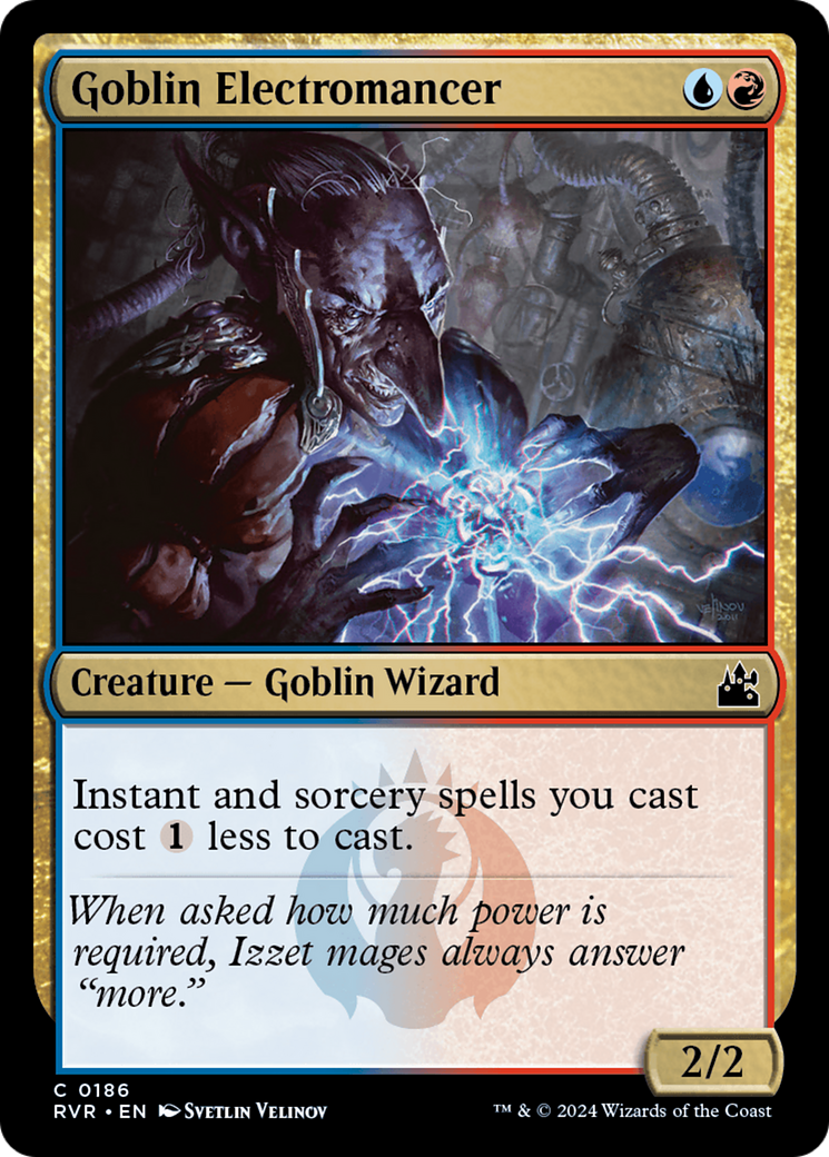 Goblin Electromancer [Ravnica Remastered] | Galactic Gamez