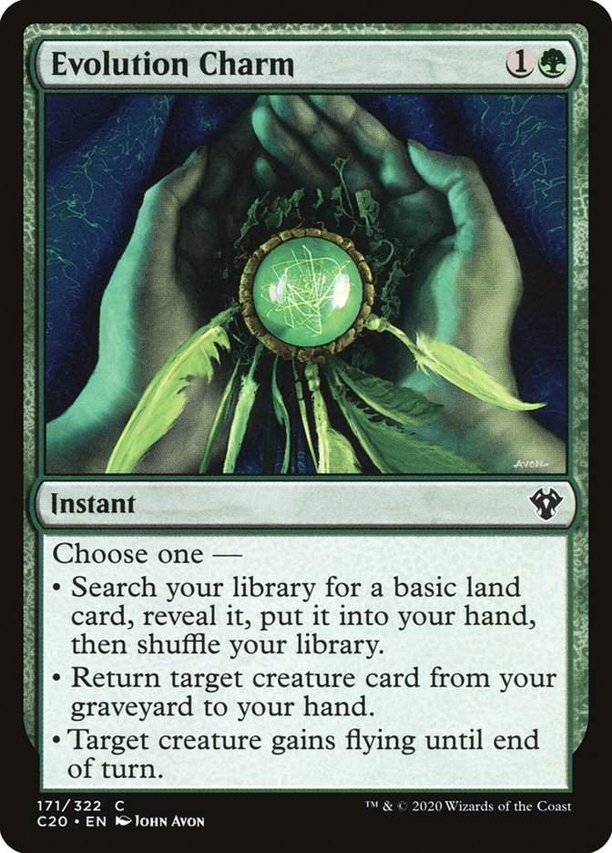Evolution Charm [Commander 2020] | Galactic Gamez