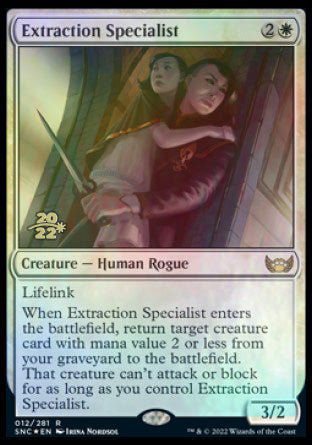 Extraction Specialist [Streets of New Capenna Prerelease Promos] | Galactic Gamez