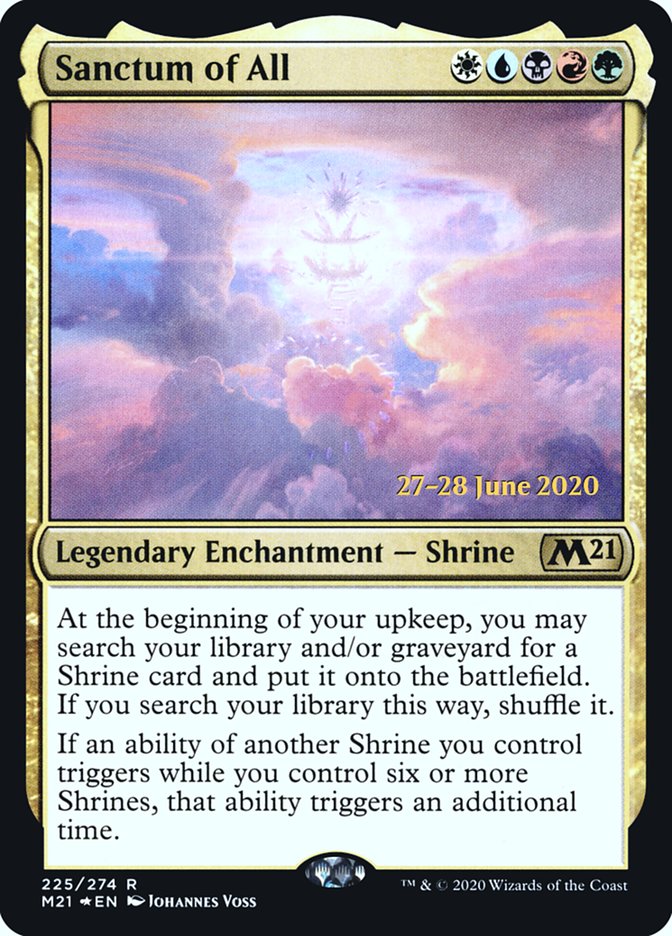 Sanctum of All  [Core Set 2021 Prerelease Promos] | Galactic Gamez