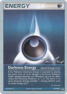 Darkness Energy (87/108) (Legendary Ascent - Tom Roos) [World Championships 2007] | Galactic Gamez