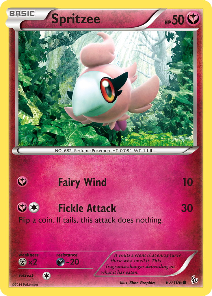 Spritzee (67/106) [XY: Flashfire] | Galactic Gamez