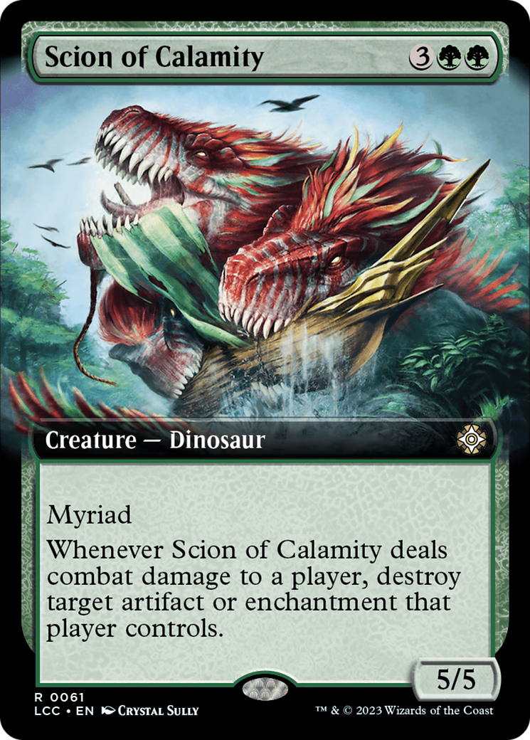 Scion of Calamity (Extended Art) [The Lost Caverns of Ixalan Commander] | Galactic Gamez
