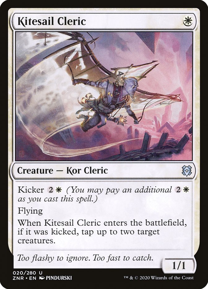 Kitesail Cleric [Zendikar Rising] | Galactic Gamez