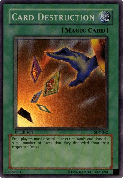 Card Destruction [SDY-042] Super Rare | Galactic Gamez