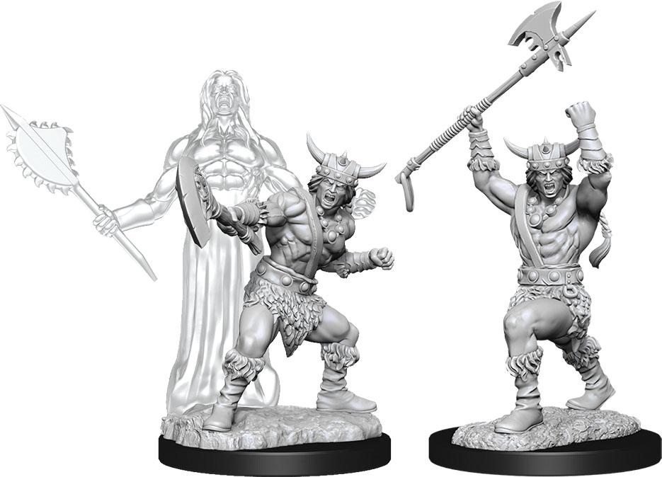 D&D Nolzur's Marvelous Miniatures: Human Barbarian | Galactic Gamez