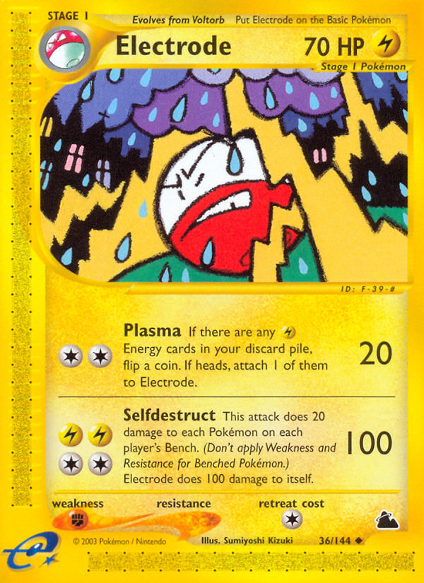 Electrode (36/144) [Skyridge] | Galactic Gamez