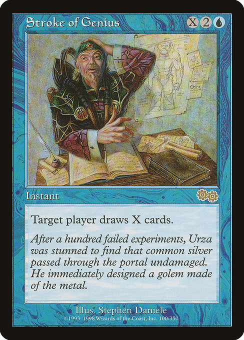 Stroke of Genius [Urza's Saga] | Galactic Gamez