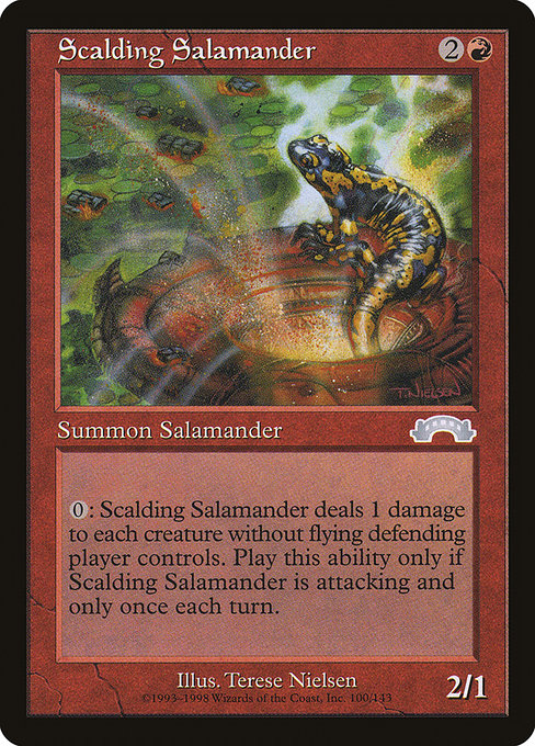 Scalding Salamander [Exodus] | Galactic Gamez