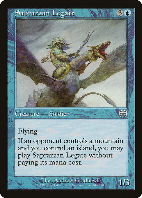 Saprazzan Legate [Mercadian Masques] | Galactic Gamez