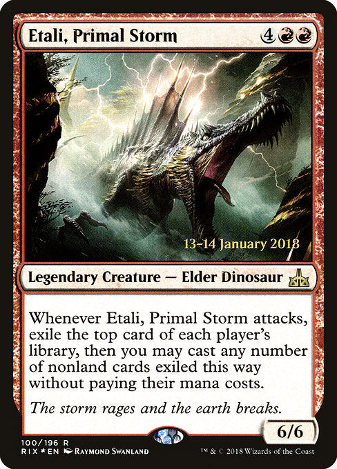 Etali, Primal Storm [Rivals of Ixalan Promos] | Galactic Gamez