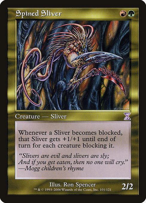 Spined Sliver [Time Spiral Timeshifted] | Galactic Gamez