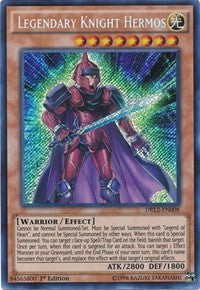 Legendary Knight Hermos [DRL2-EN008] Secret Rare | Galactic Gamez