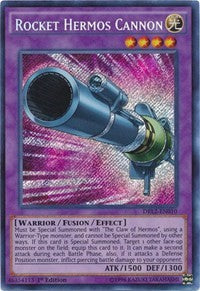 Rocket Hermos Cannon [DRL2-EN010] Secret Rare | Galactic Gamez