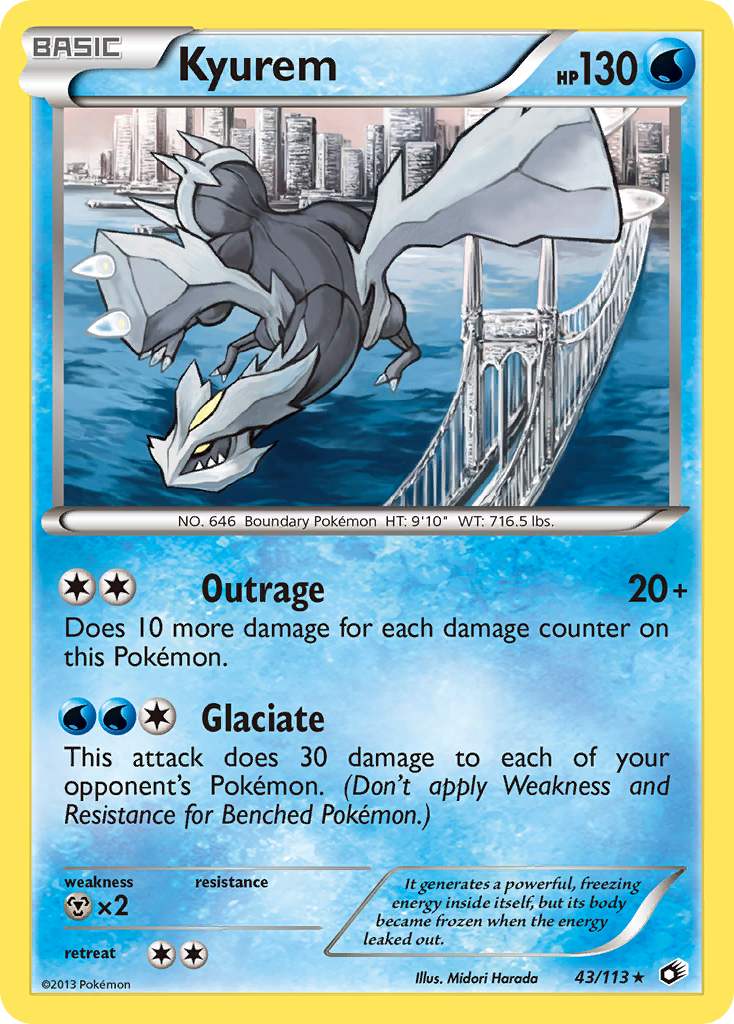 Kyurem (43/113) [Black & White: Legendary Treasures] | Galactic Gamez