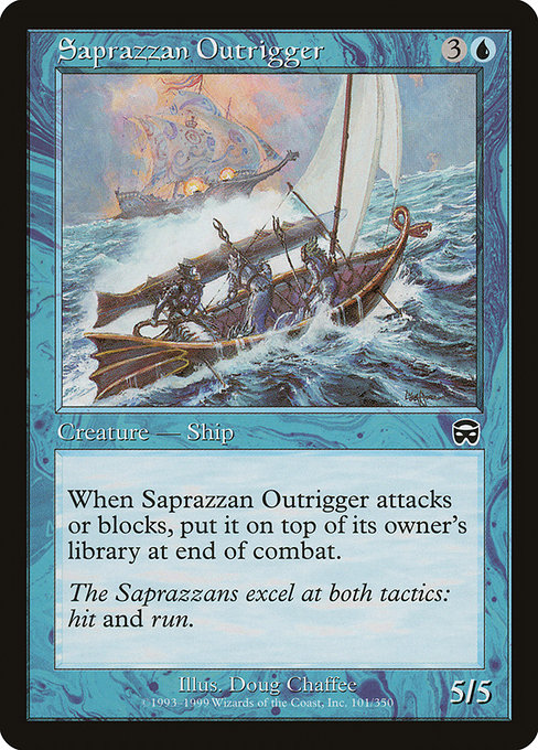 Saprazzan Outrigger [Mercadian Masques] | Galactic Gamez