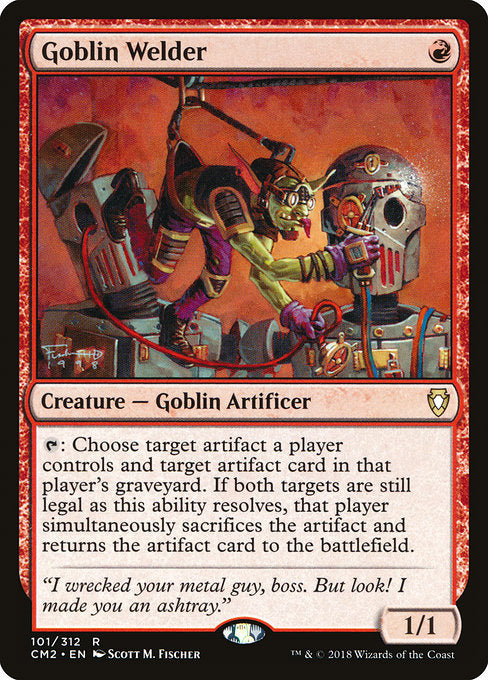 Goblin Welder [Commander Anthology Volume II] | Galactic Gamez