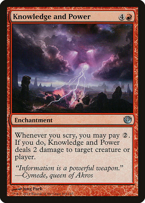 Knowledge and Power [Journey into Nyx] | Galactic Gamez