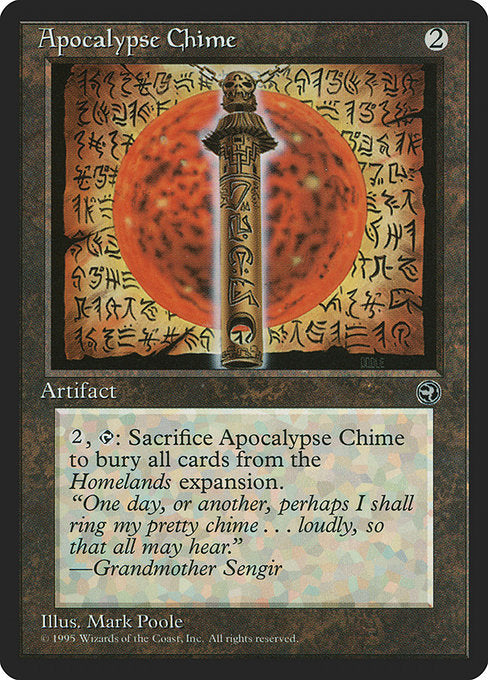 Apocalypse Chime [Homelands] | Galactic Gamez