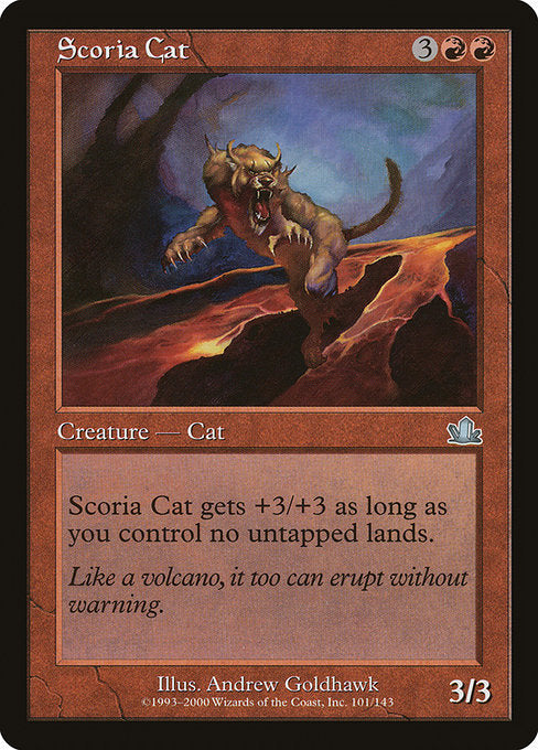 Scoria Cat [Prophecy] | Galactic Gamez