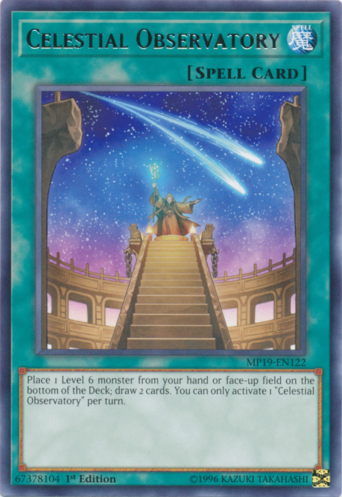 Celestial Observatory [MP19-EN122] Rare | Galactic Gamez