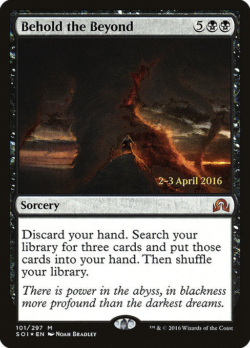 Behold the Beyond [Shadows over Innistrad Promos] | Galactic Gamez