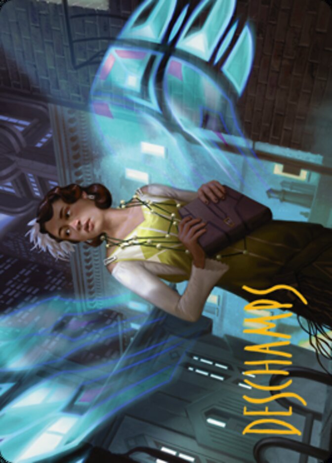 Giada, Font of Hope 1 Art Card (Gold-Stamped Signature) [Streets of New Capenna Art Series] | Galactic Gamez