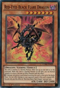 Red-Eyes Black Flare Dragon [CORE-EN020] Super Rare | Galactic Gamez