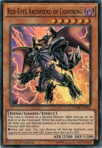 Red-Eyes Archfiend of Lightning [CORE-EN023] Super Rare | Galactic Gamez