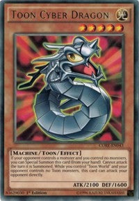 Toon Cyber Dragon [CORE-EN043] Rare | Galactic Gamez