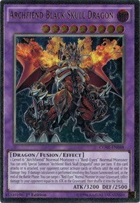 Archfiend Black Skull Dragon (UTR) [CORE-EN048] Ultimate Rare | Galactic Gamez