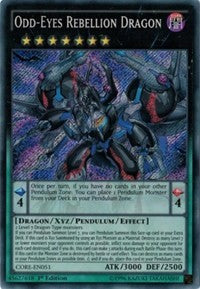 Odd-Eyes Rebellion Dragon [CORE-EN051] Secret Rare | Galactic Gamez