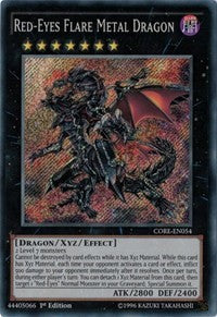 Red-Eyes Flare Metal Dragon [CORE-EN054] Secret Rare | Galactic Gamez