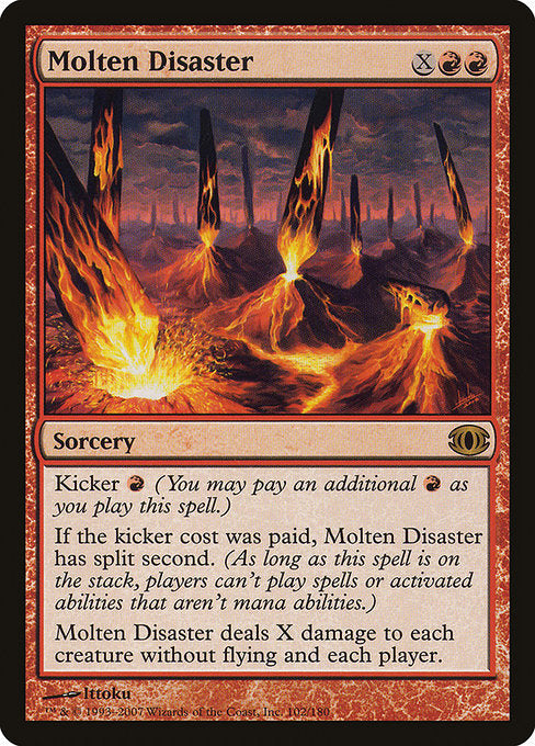 Molten Disaster [Future Sight] | Galactic Gamez