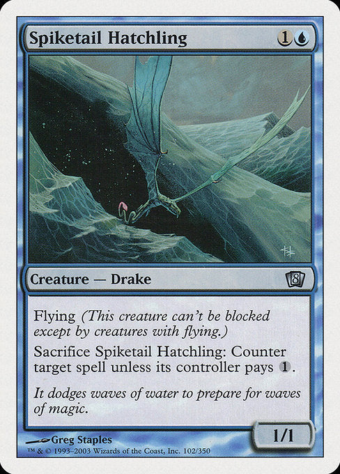 Spiketail Hatchling [Eighth Edition] | Galactic Gamez