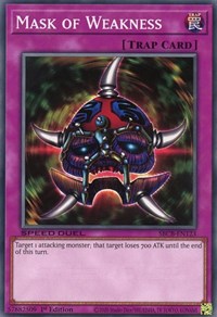 Mask of Weakness [SBCB-EN123] Common | Galactic Gamez