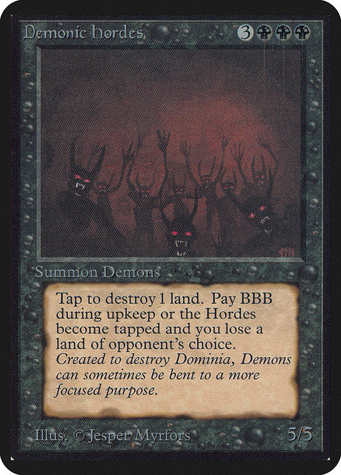 Demonic Hordes [Limited Edition Alpha] | Galactic Gamez