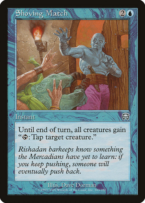 Shoving Match [Mercadian Masques] | Galactic Gamez
