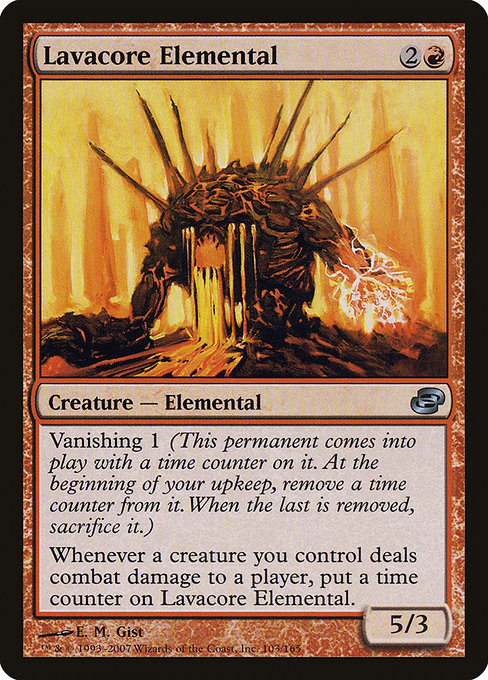 Lavacore Elemental [Planar Chaos] | Galactic Gamez