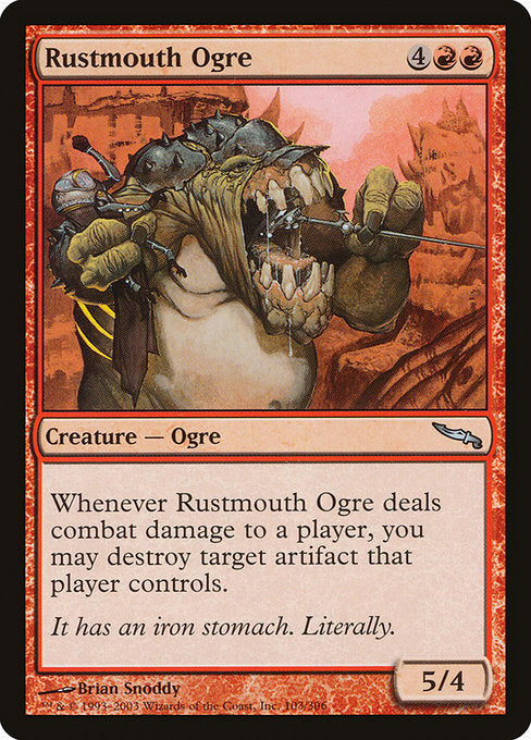 Rustmouth Ogre [Mirrodin] | Galactic Gamez