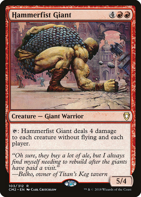 Hammerfist Giant [Commander Anthology Volume II] | Galactic Gamez