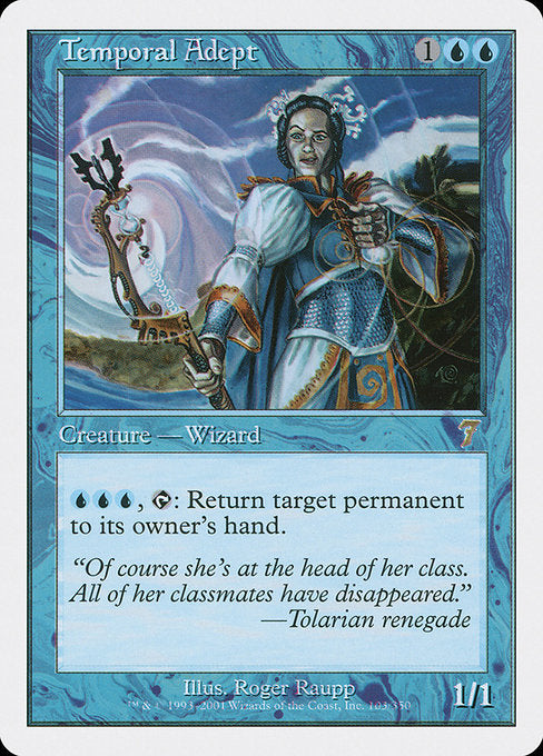 Temporal Adept [Seventh Edition] | Galactic Gamez
