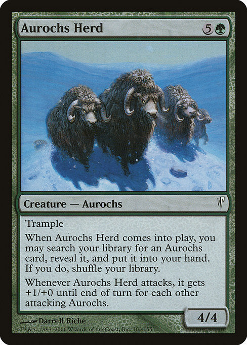 Aurochs Herd [Coldsnap] | Galactic Gamez
