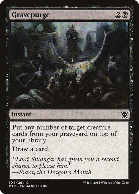 Gravepurge [Dragons of Tarkir] | Galactic Gamez
