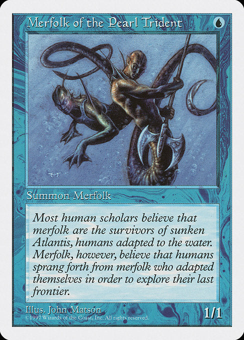 Merfolk of the Pearl Trident [Fifth Edition] | Galactic Gamez