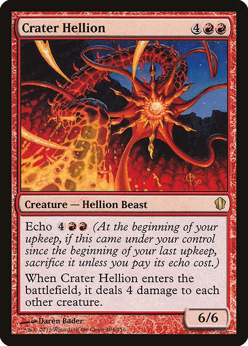 Crater Hellion [Commander 2013] | Galactic Gamez