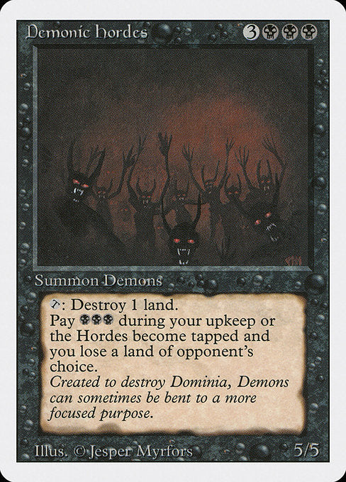 Demonic Hordes [Revised Edition] | Galactic Gamez